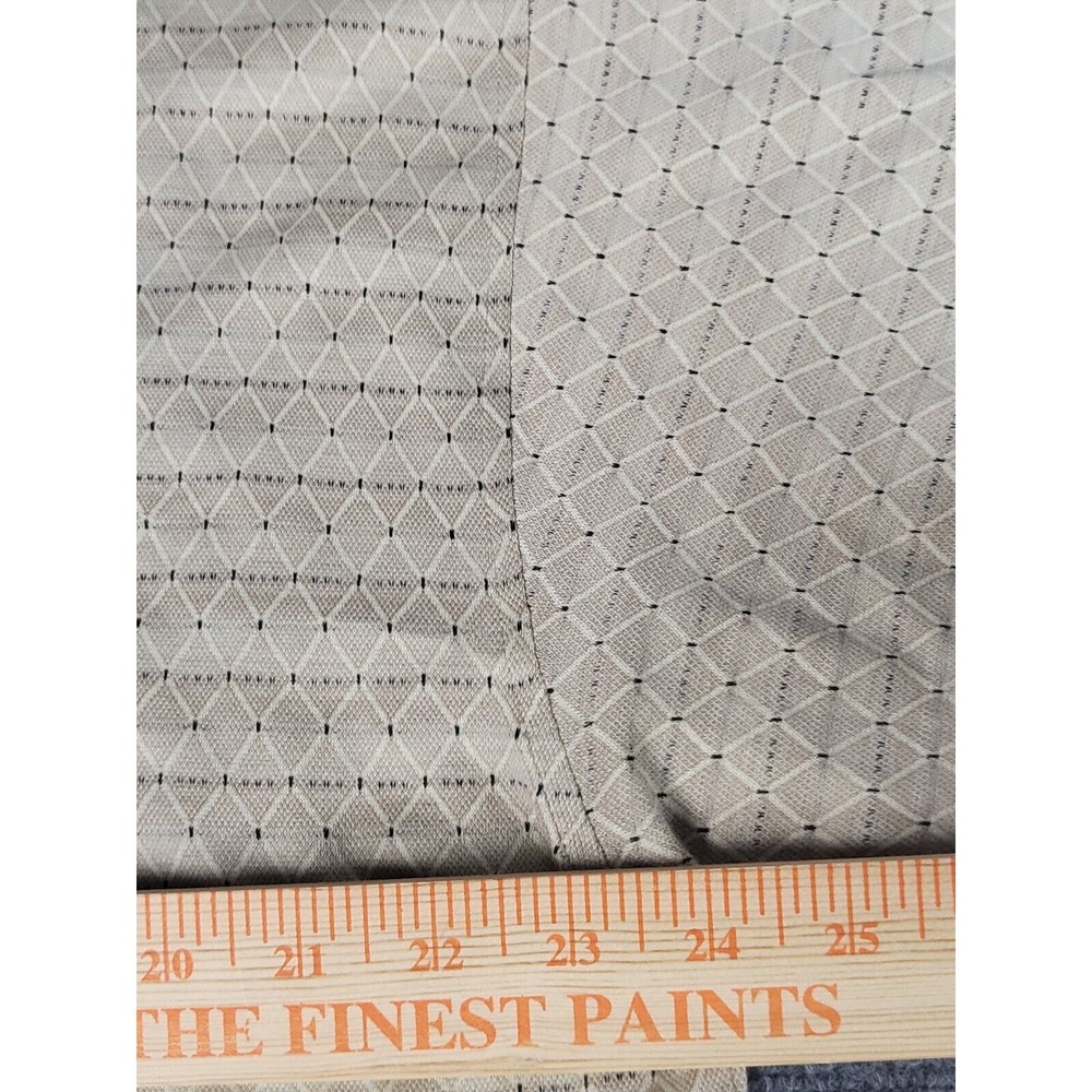 Lone Cypress Pebble Beach Golf Polo Brown Striped Men Sz L Cotton Outdoor Preppy - Picture 8 of 9